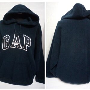 GAP Men's Blue Large Long Sleeve Pullover Hoodie